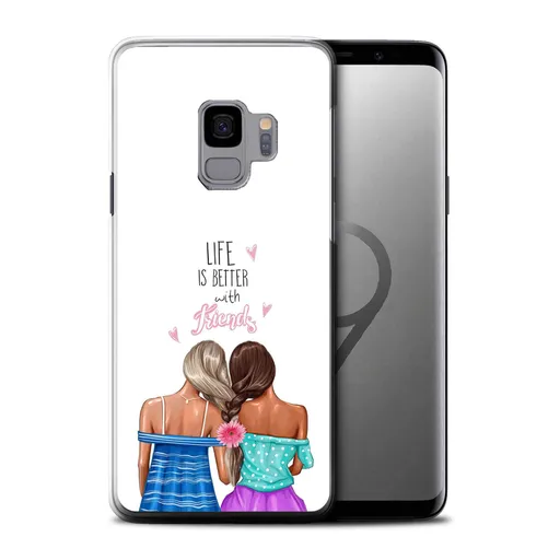 PROTEMIO MY ART kryt Samsung Galaxy S9 FRIENDS (060)