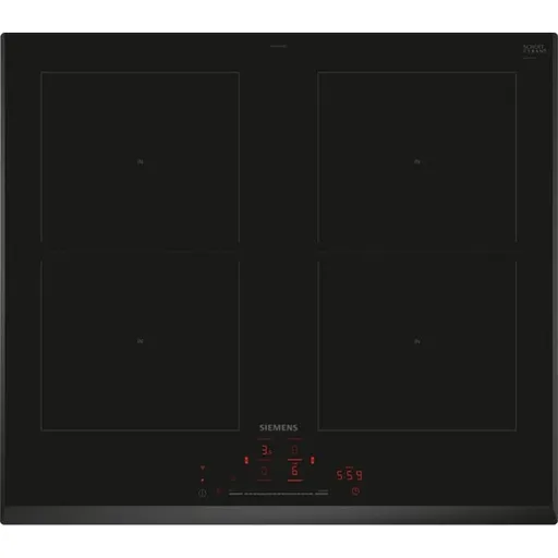 Indukčná varná doska Siemens 60 cm inštalácia na pracovnú dosku bez rámčeka ED651HQB1E