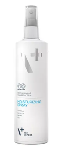VetExpert Moisturizing Spray na lokálnu starostlivosť o kožu psov a mačiek 100ml