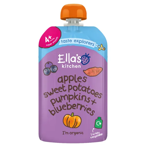 ELLA'S KITCHEN Batáty tekvica a jablko BIO 120 g