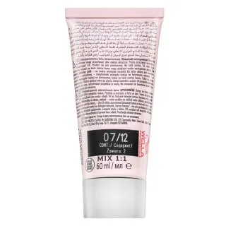 Wella Professionals Shinefinity Zero Lift Glaze profesionálna demi-permanentná farba na vlasy 07/12 Cool Mushroom 60 ml