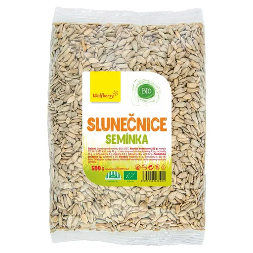 WOLFBERRY Slnečnicové semienko BIO 500 g