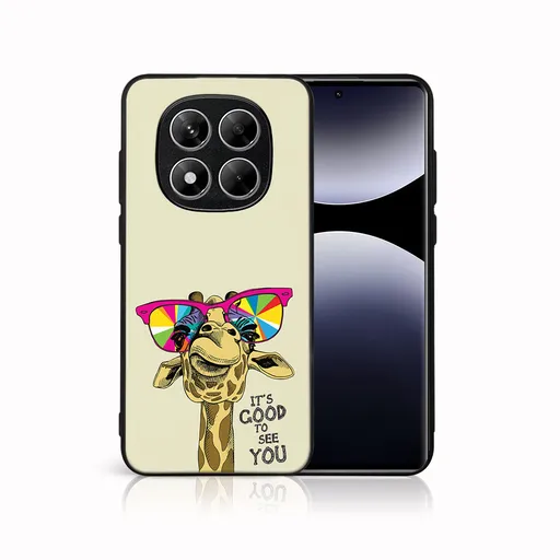 MY ART Ochranný kryt pre Xiaomi Redmi Note 14 Pro GIRAFFE (180)