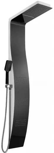 MEXEN - Bali sprchový panel, čierny/biela 7622-03-71