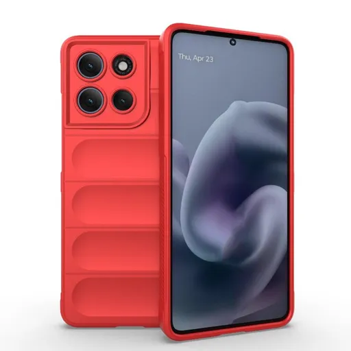 STEPS Ochranný kryt pre Motorola Moto G86 Power 5G červený