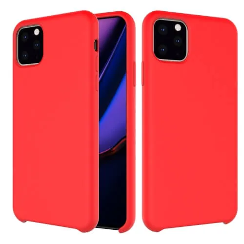RUBBER Gumený kryt Apple iPhone 11 Pro Max červený