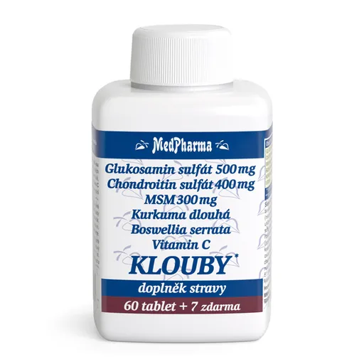 MEDPHARMA Glukosamín 67 tabliet