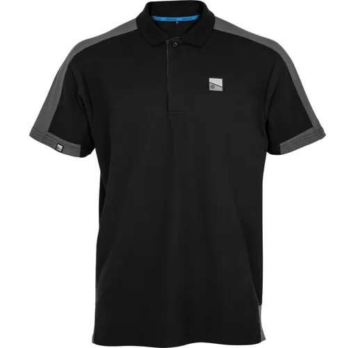 Preston innovations tričko core collection polo black - xxxxl