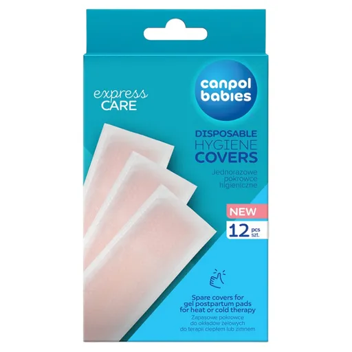 CANPOL BABIES Hygienický návlek na popôrodné gélové vložky 12 kusov