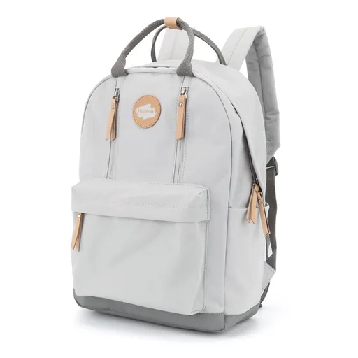 Praktický ruksak na univerzitu v svetlosivej farbe - Himawari