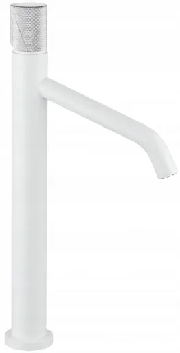 MEXEN/S - Rumba umývadlová batéria vysoká, biela / chróm 73511-22