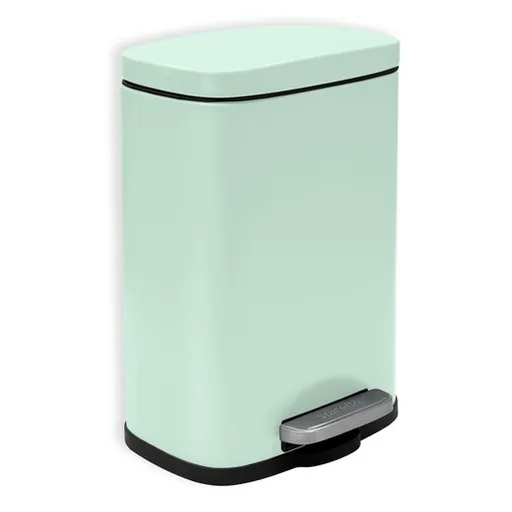 Spirella Spirella pedálový odpadkový kôš akira matná ľadovo zelená oceľ 5 l 10.20813