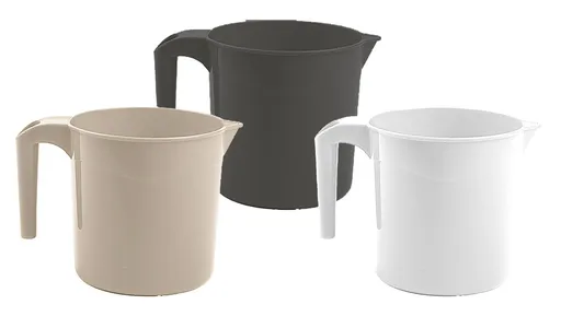 MAKRO - Odmerka s výlevkou 1,5l rôzne farby, umelá hmota