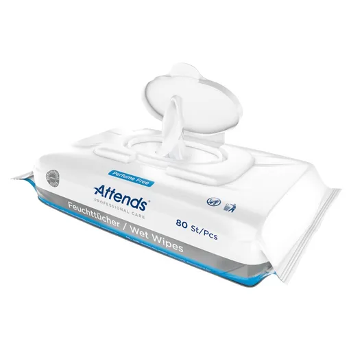 ATTENDS Obrúsky hygienické vlhčené 80 ks