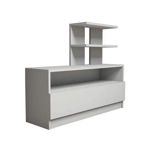 Skrinka na topánky Airy White