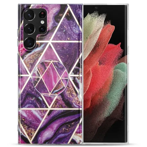 ART HOLD Ochranný kryt Samsung Galaxy A12 / M12 PURPLE