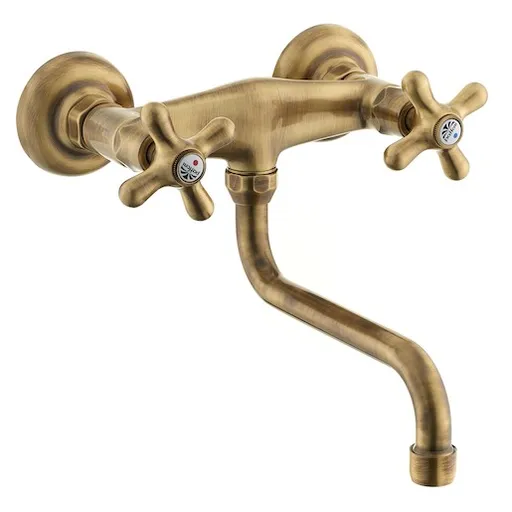 Paffoni Ricordi umývadlová batéria s otočným ramienkom 150 mm bronz IR161BR