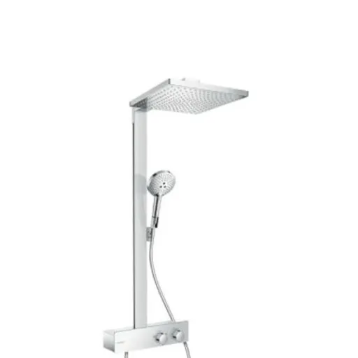 Hansgrohe Raindance E sprchový systém na stěnu s termostatickou batériou chróm 27361000