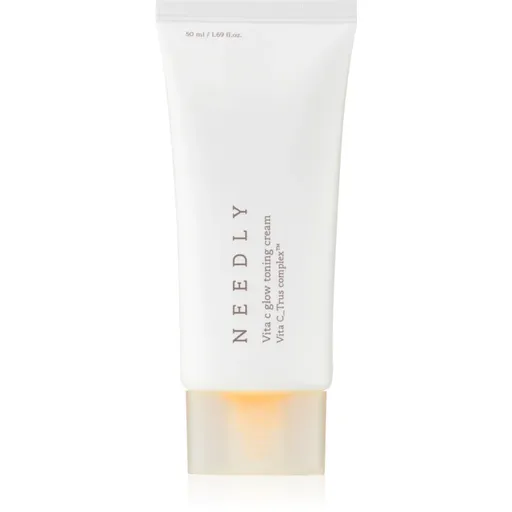 NEEDLY Vita C Glow Toning Cream hydratačný tónovací krém pre zjednotenie farebného tónu pleti 50 ml