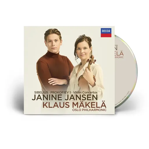 Janine Jansen, Janses Mäkelä Oslo Philharmonic Sibelius Prokofiev 1 Violin Concertos CD, CD