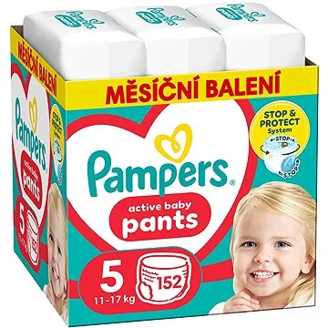 PAMPERS Pants veľ. 5 (152 ks) – mesačná zásoba (8006540068601)