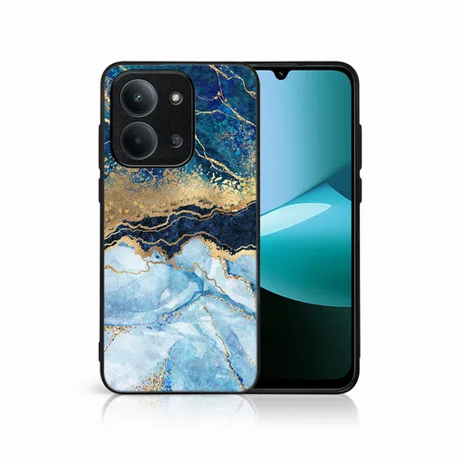 MY ART Ochranný kryt pre Xiaomi Redmi 15C / Redmi 15C 5G BLUE MARBLE (141)