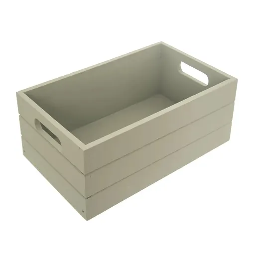 Orion Drevená debnička, zelená, 31 x 21 x 13 cm, M