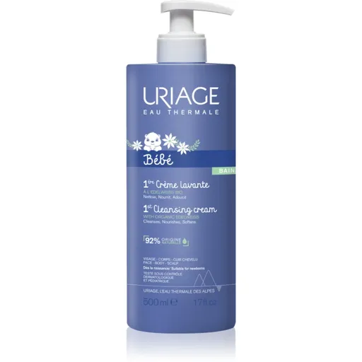 Uriage Bébé 1st Cleansing Cream jemný čistiaci krém pre deti od narodenia 500 ml