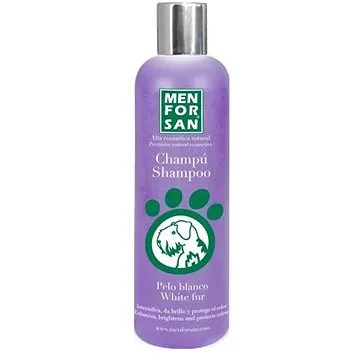 Menforsan Šampón na zosvetlenie bielej srsti pre psy 300 ml (8414580004631)