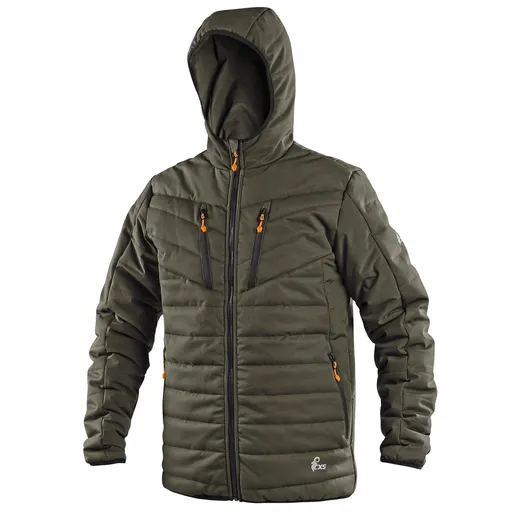Canis (CXS) Pánska zimná bunda CXS 4ENVI PORTLAND - Khaki | 3XL
