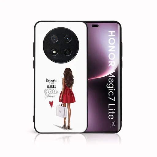 MY ART Ochranný kryt pre Honor Magic7 Lite 5G RED DRESS (137)