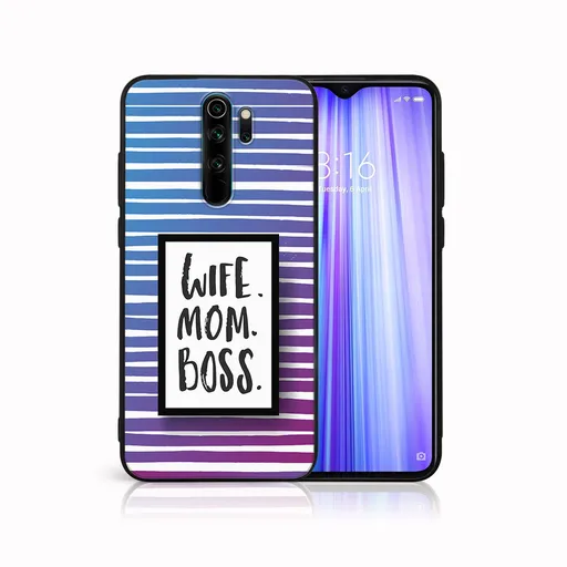 MY ART Silikónový obal Xiaomi Redmi Note 8 Pro WIFE (001)