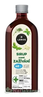 Leros Sirup dobré zažívanie 250 ml