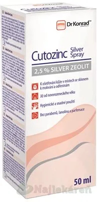 Dr Konrad Cutozinc Silver Spray 50ml