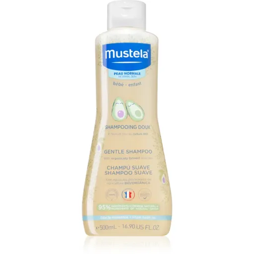 Mustela Bébé jemný šampón pre deti od narodenia 500 ml