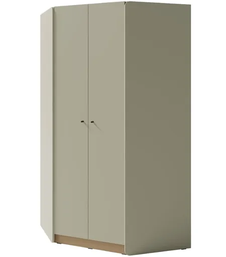 Meblar  Rohová šatníková skriňa ALESSIO AE02 | zelená