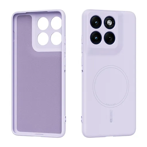 ABEEL SILICONE MAGSAFE Ochranný kryt pre Motorola Edge 70 fialový