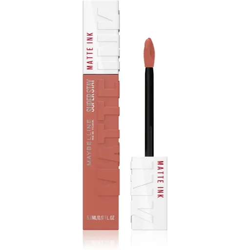 MAYBELLINE NEW YORK SuperStay Matte Ink matný tekutý rúž pre dlhotrvajúci efekt odtieň 65 Seductress 5 ml