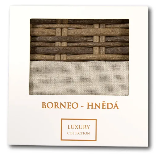 DEOKORK Vzorky zostavy BORNEO LUXURY hnedá
