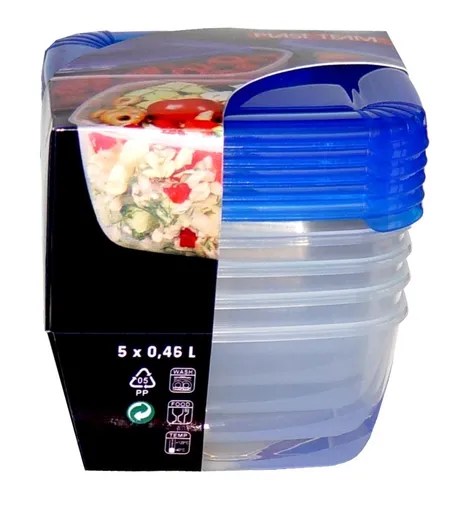 PLAST TEAM - Dóza 460ml Polar sada 5ks