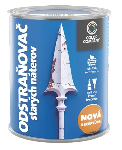 COLOR COMPANY - Odstraňovač starých náterov s vylepšenou účinnosťou 1,8 kg