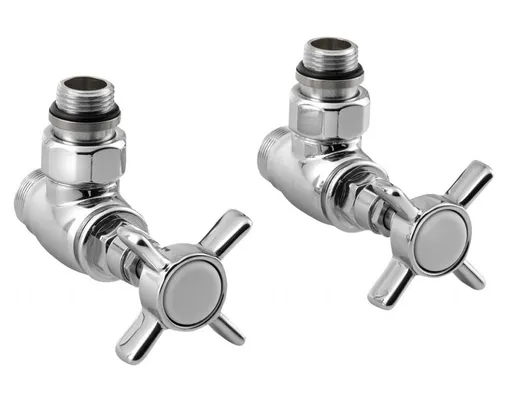 SAPHO - STAR pripojovacia sada ventilov ručná rohová, chróm CP5020S