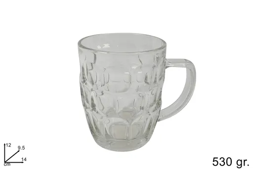 MAKRO - Hrnček sklo 530ml