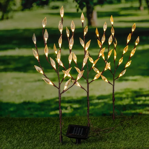 Haushalt international LED Solární zápich větve, 3 ks