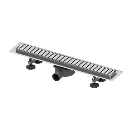 Tece Linus sprchový žľab 80 cm nerez lesk zebra 15100089 15.100.080