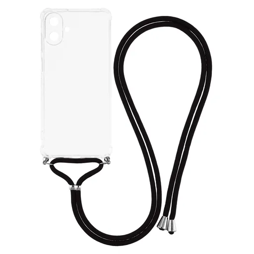 TRANSPARENT ROPE Kryt so šnúrkou Samsung Galaxy A07 priehľadný