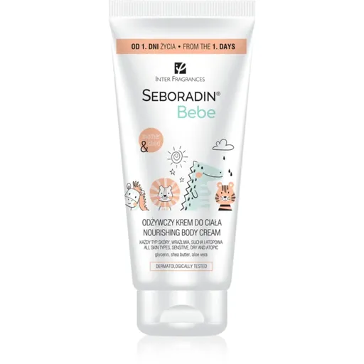 Seboradin Bebe výživný telový krém 200 ml