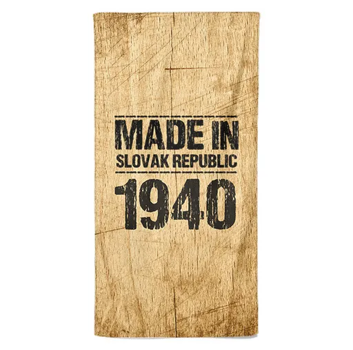 Osuška Made In (rok: 1940)