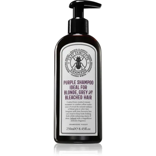 Captain Fawcett Shampoo Purple fialový tónovací šampón pre šedivé vlasy 250 ml