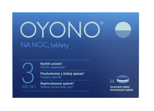 Oyono Na Noc podpora zdravého spánku 24 tabliet